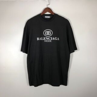 バレンシアガ ロゴTシャツ Tシャツ・カットソー(メンズ)（レッド/赤色 