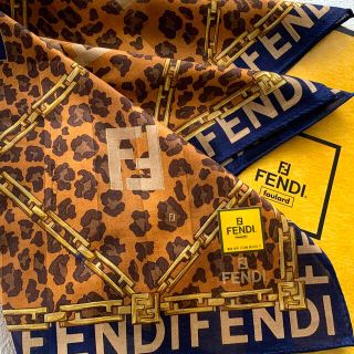 フェンディ(FENDI)のフェンディ★大判ハンカチ N★新品未使用★(ハンカチ)