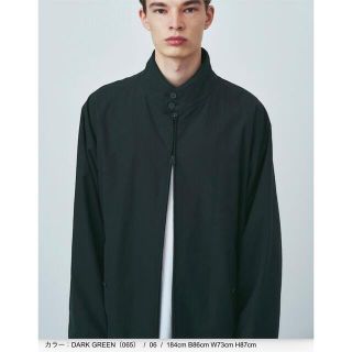 エイトン(ATON)の【新品 完売品】ATON GIZA WEATHER HARRINGTON JKT(ブルゾン)