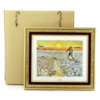 ロイヤルコペンハーゲン(ROYAL COPENHAGEN)の【Royal Copenhagen】ロイヤルコペンハーゲン 陶板画 「The Sower (種をまく人)」 ゴッホ _ 絵画(絵画/タペストリー)