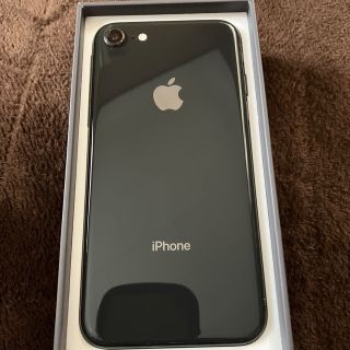 アイフォーン(iPhone)のアサイ様専用　iPhone 8  simフリー スペースグレイ(スマートフォン本体)