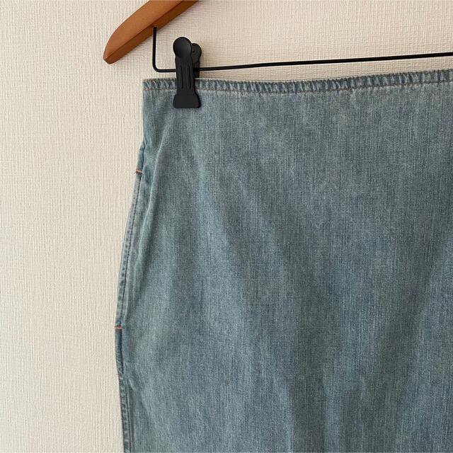 MADISONBLUE(マディソンブルー)の♡マディソンブルー  ソフィー　タイトロングスカート　デニム　01 レディースのスカート(ひざ丈スカート)の商品写真