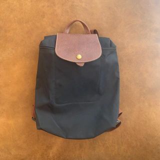 ロンシャン(LONGCHAMP)のLONGCHAMP リュック プリアージュ ブラック(リュック/バックパック)