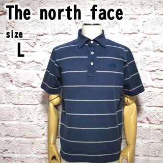 ザノースフェイス(THE NORTH FACE)の【L】The north face ザノースフェイス メンズ ボーダー シャツ(シャツ)