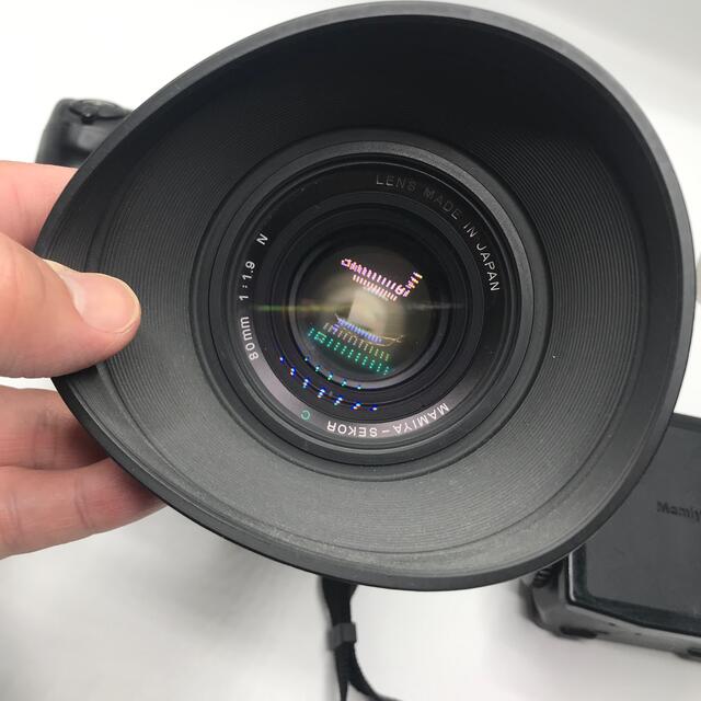 USTMamiya(マミヤ)のmamiya 645 pro 交換レンズ　その他豪華セット スマホ/家電/カメラのカメラ(フィルムカメラ)の商品写真