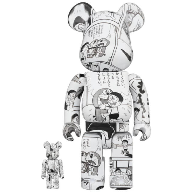 BE@RBRICK ドラえもん コミック Ver. 100％ & 400％フィギュア