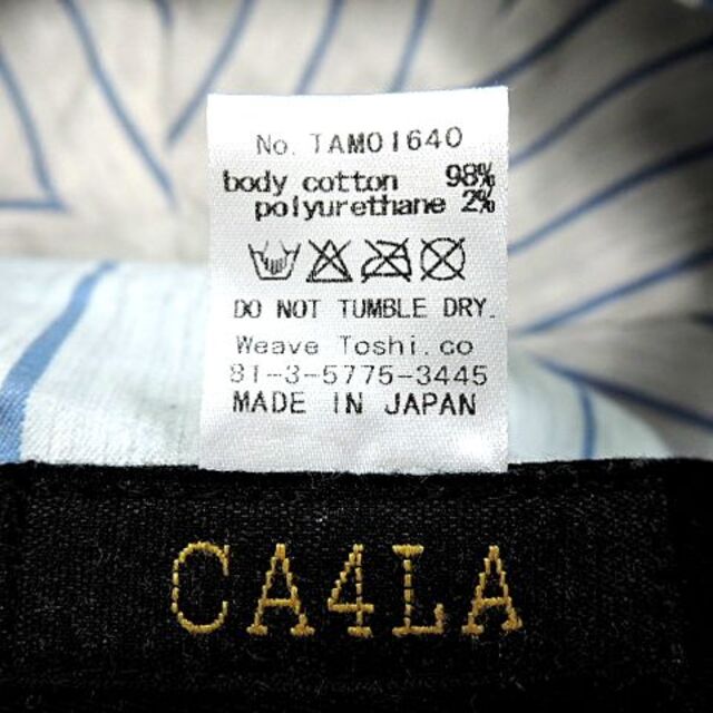 CA4LA(カシラ)のCA4LA キャスケット Black  メンズの帽子(キャスケット)の商品写真