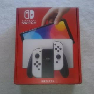 ニンテンドースイッチ(Nintendo Switch)のスイッチ 有機EL  ホワイト  新品未開封(家庭用ゲーム機本体)