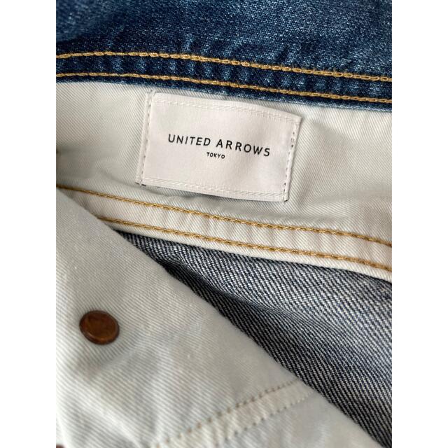 UNITED ARROWS - UNITED ARROWS UWSC テーパード デニムパンツ COBALT ...