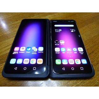 エルジーエレクトロニクス(LG Electronics)のみきひび様専用 LG V60 ThinQ 5G デュアルスクリーン(スマートフォン本体)