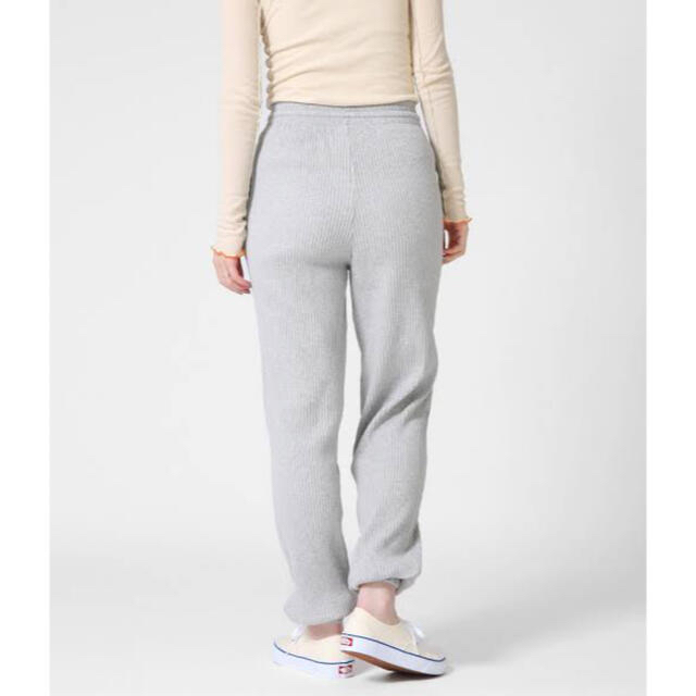 EDIT.FOR LULU(エディットフォールル)のBaserange Basic sweatpants in grey リブパンツ レディースのパンツ(カジュアルパンツ)の商品写真