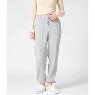 エディットフォールル(EDIT.FOR LULU)のBaserange Basic sweatpants in grey リブパンツ(カジュアルパンツ)