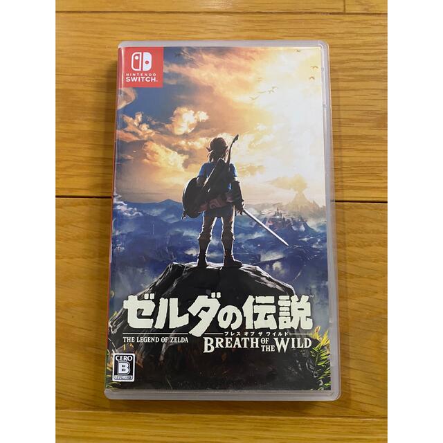 Nintendo Switch(ニンテンドースイッチ)のゼルダの伝説　ブレスオブザワイルド エンタメ/ホビーのゲームソフト/ゲーム機本体(家庭用ゲームソフト)の商品写真