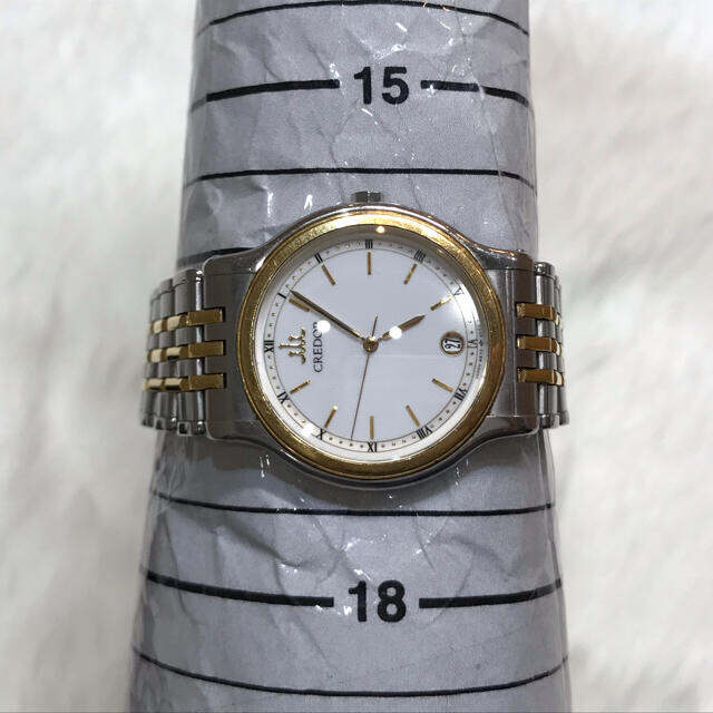 SEIKO - RR222 セイコー クレドール 9752-6000 MEN ホワイト SEIKO - RR222 セイコー クレドール 9752-6000 MEN ホワイト