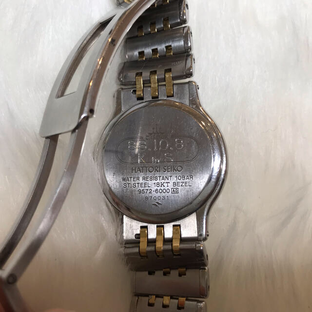 SEIKO - RR222 セイコー クレドール 9752-6000 MEN ホワイト SEIKO - RR222 セイコー クレドール 9752-6000 MEN ホワイト