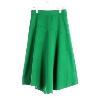 アナイ(ANAYI)のアナイ ANAYI 19SS フレアスカート ひざ丈 38 M 緑(ひざ丈スカート)