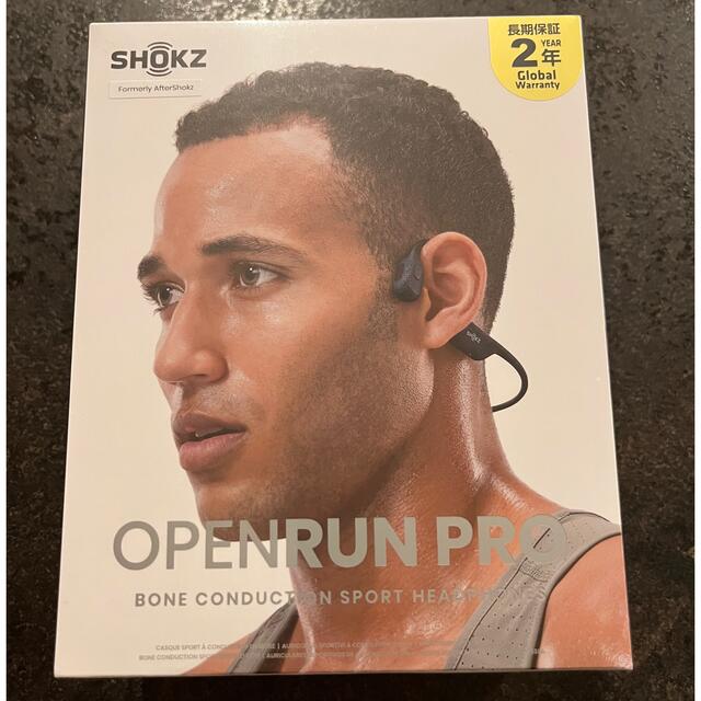 新品未開封 SHOKZ 骨伝導イヤホン OPENRUN PRO BLACK