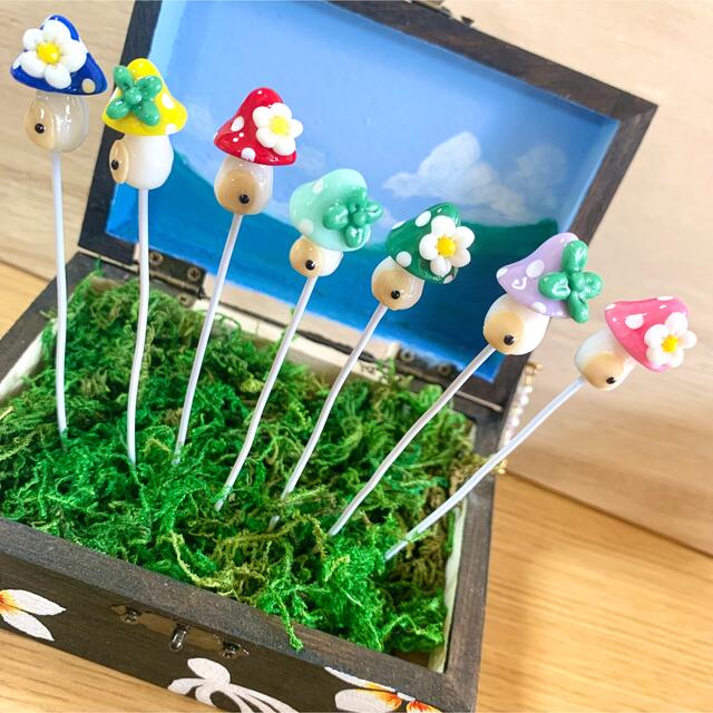 〜そのまま飾れる〜多肉植物寄せ植え(ハンドメイド)おうちピック