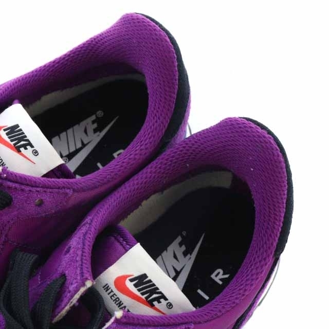 NIKE(ナイキ)のナイキ NIKE カスタムシューズ スニーカー レースアップ 25cm 紫 レディースの靴/シューズ(スニーカー)の商品写真