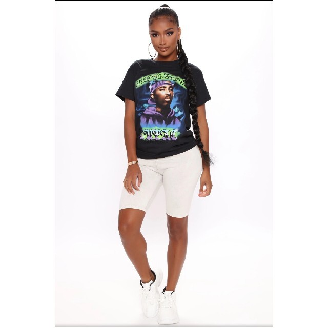 Fashion Nova ファッションノバ 2PAC プリント Tシャツ✩.*˚