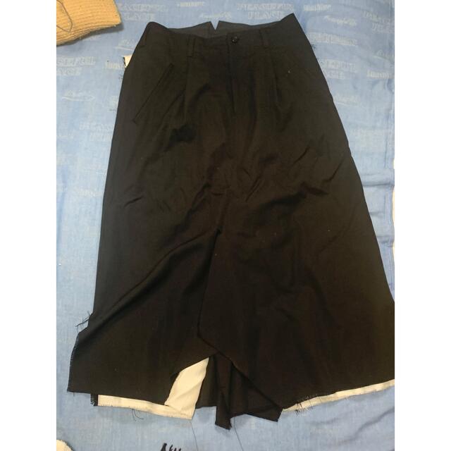 Yohji Yamamoto(ヨウジヤマモト)のsulvam 17ss スカートパンツ レディースのスカート(ロングスカート)の商品写真