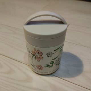 アフタヌーンティー(AfternoonTea)のafternoon tea  スープボトル　ボタニカル柄　ラベンダーベージュ色✨(弁当用品)