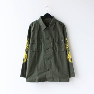 WACKO MARIA - 新品 ワコマリア ティムリーハイ 龍刺繍アーミーシャツ