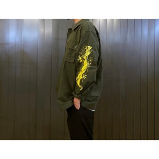 WACKO MARIA - 新品 ワコマリア ティムリーハイ 龍刺繍アーミーシャツ