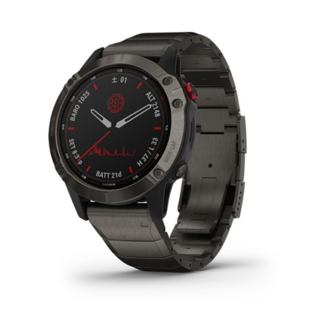 55%以上節約 GARMIN Power【保証書付】 Dual Pro 6 Fēnix 【新品