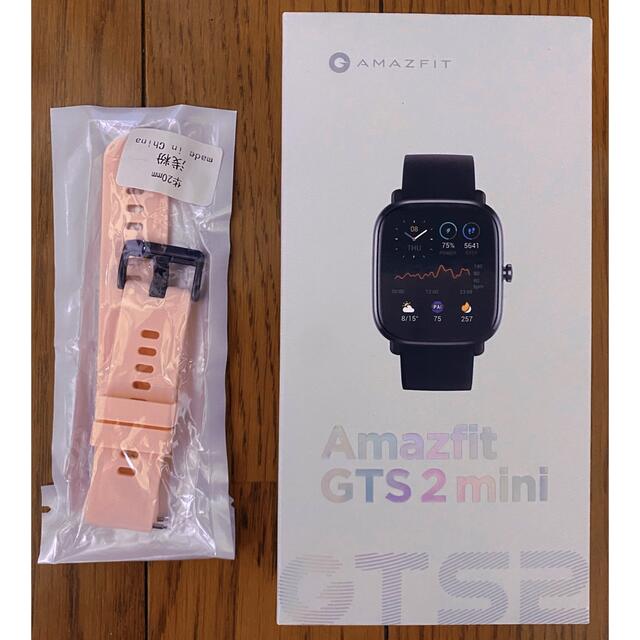 新品未使用！Amazfit GTS 2 mini ブラック