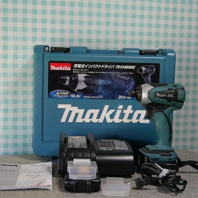 値下げ makita マキタ 充電式インパクトドライバ TD134DX-