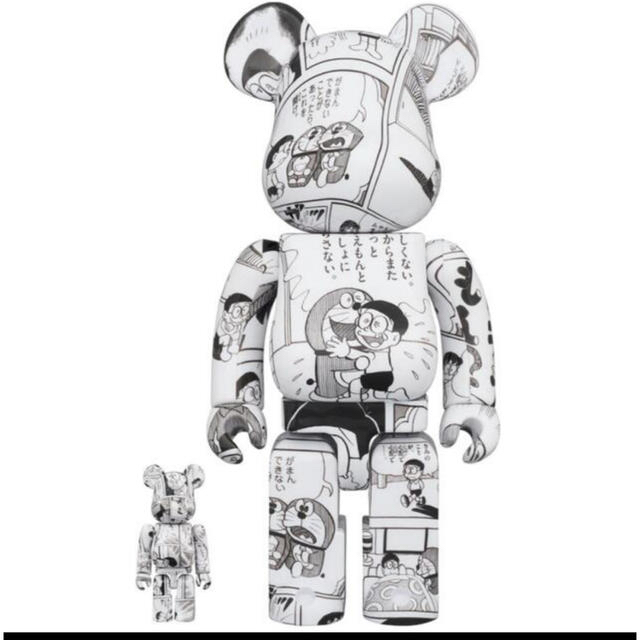 エンタメ/ホビーBE@RBRICK ドラえもん コミック Ver. 100％ & 400％