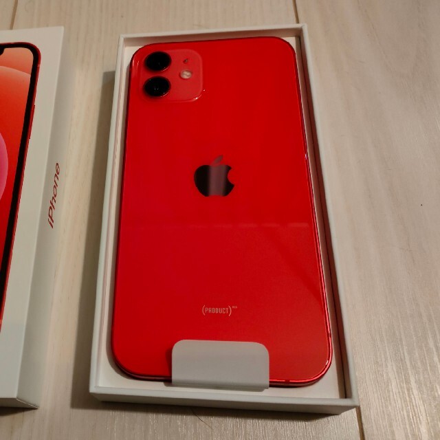 超ポイントアップ祭 iPhone - 赤（RED）CIMフリー 128GB 【新品