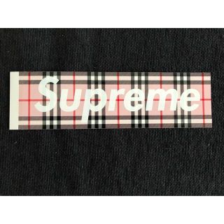 シュプリーム(Supreme)のSupreme Burberry Beige ステッカー(その他)