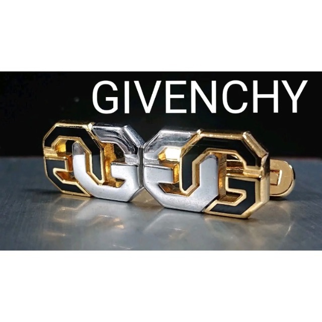 GIVENCHY ジバンシー ロゴ カフス  正規品