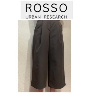 アーバンリサーチロッソ(URBAN RESEARCH ROSSO)のurban research ROSSO ワイドパンツ　ガウチョ　38サイズ(カジュアルパンツ)