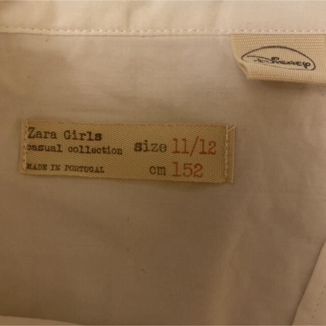 ZARA KIDS(ザラキッズ)のZARA ミッキー　シャツ キッズ/ベビー/マタニティのキッズ服女の子用(90cm~)(ブラウス)の商品写真