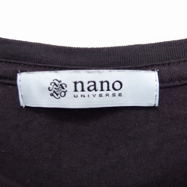 nano・universe(ナノユニバース)のナノユニバース nano universe プリント Tシャツ カットソー 半袖 レディースのトップス(Tシャツ(半袖/袖なし))の商品写真