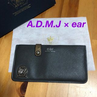 A.D.M.J.✖️ear PAPILLONNER  コラボ  長財布 ピンク