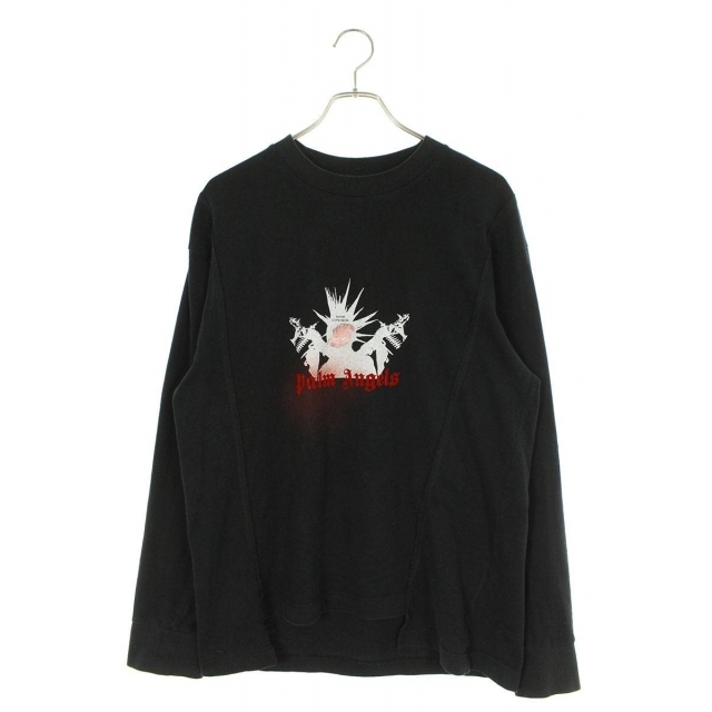 MONCLER(モンクレール)のモンクレール ×パームエンジェルス/PALM ANGELS スプレーペイント長袖 メンズのトップス(Tシャツ/カットソー(七分/長袖))の商品写真