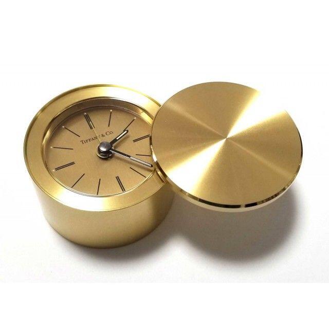 Tiffany & Co.(ティファニー)の新品同様 ティファニー 時計 テーブルクロック 置時計 トラベルクロック メンズの時計(その他)の商品写真