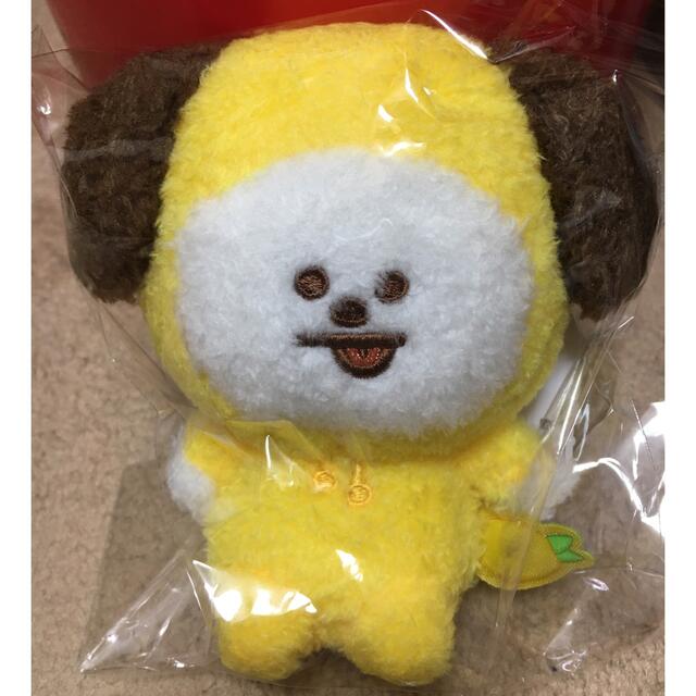 防弾少年団(BTS)(ボウダンショウネンダン)のbt21 フルーツ ビーンドール BT21 CHIMMY ぬいぐるみ　BTS  エンタメ/ホビーのおもちゃ/ぬいぐるみ(キャラクターグッズ)の商品写真