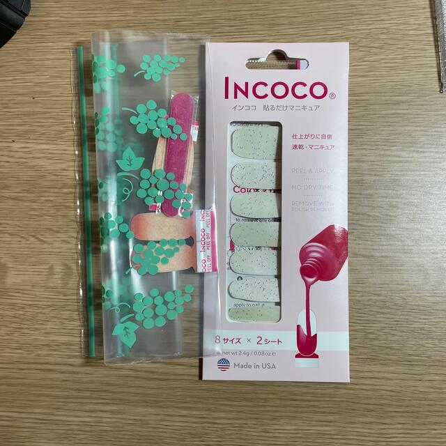 Incoco(インココ)の週末値下げ‼️インココ　貼るだけマニキュア コスメ/美容のネイル(マニキュア)の商品写真