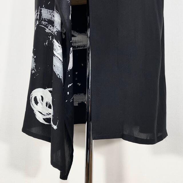 Yohji Yamamoto 20SS シルクサテン 変形ロングジャケット