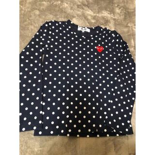 コムデギャルソン(COMME des GARCONS)のコムデギャルソン Tシャツ ドット レディース M(Tシャツ(長袖/七分))