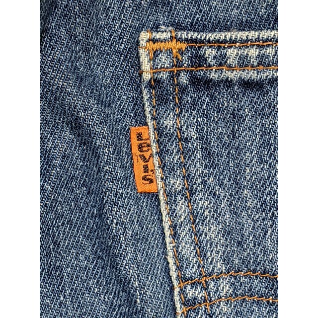 Levi's(リーバイス)の【珍品】70年代 Levis 519 ? オレンジタブ 布パッチ 日本製 レディースのパンツ(デニム/ジーンズ)の商品写真