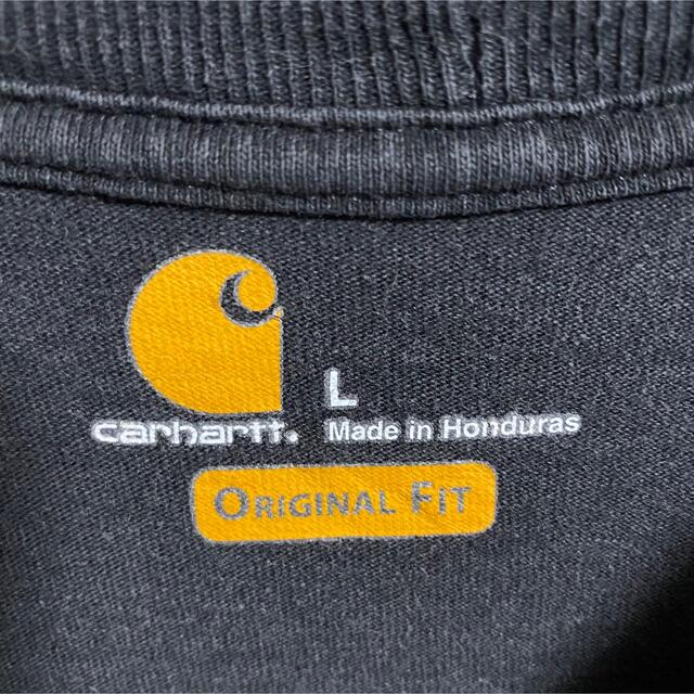 carhartt(カーハート)の90s 古着 カーハート L ロゴタグ ポケット ビッグシルエット ゆるだぼ メンズのトップス(Tシャツ/カットソー(半袖/袖なし))の商品写真