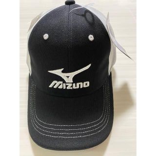 ミズノ(MIZUNO)のミズノ　ゴルフ　メッシュキャップ　ホワイト／ブラック　フリーサイズ(その他)