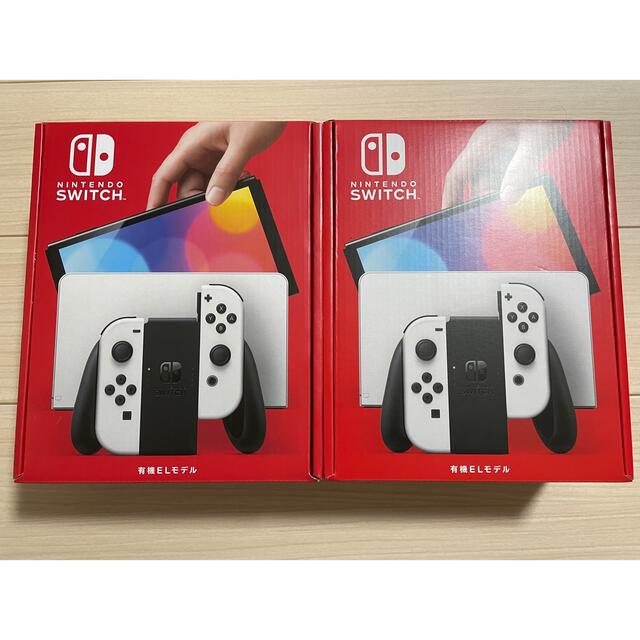 2台セット Nintendo Switch 本体 有機ELモデル ホワイト