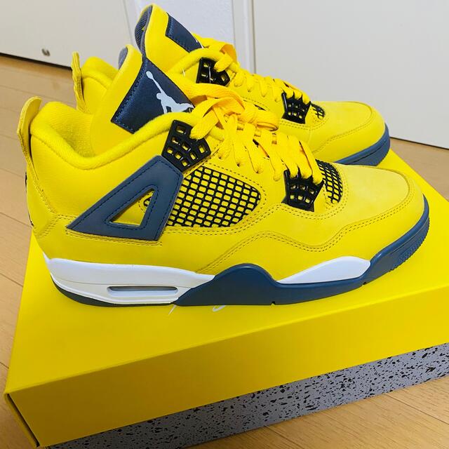 Nike Air Jordan 4 Tour Yellow 26cm